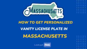 how to get vanity license plate in Massachusetts