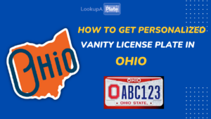Ordering Personalized Vanity License Plates in Ohio